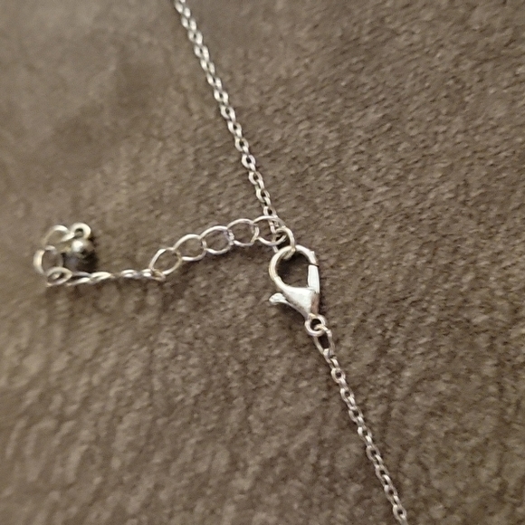 5/$25 Dainty Minimalist Diamond Shape Pendant Chain Necklace - Picture 4 of 7